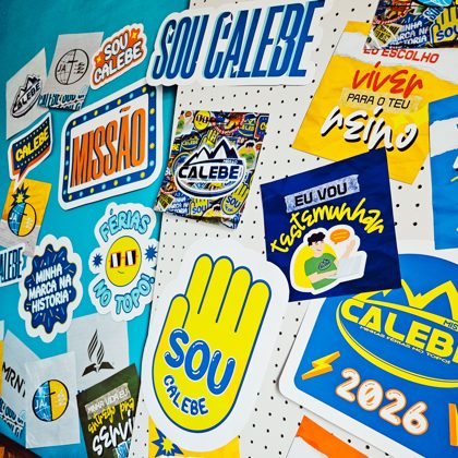 Plaquinhas Calebe 2026