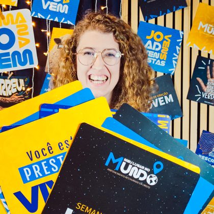 Placas de recepção Semana Jovem 2026