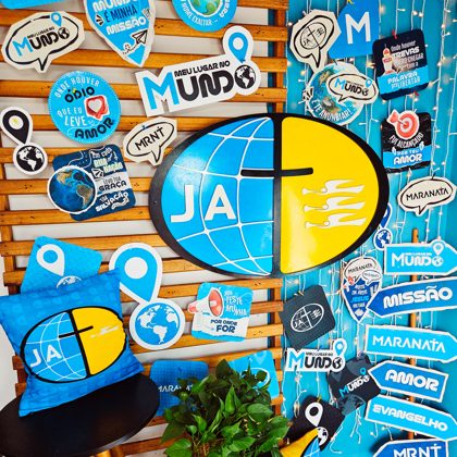 Plaquinhas Tema JA - Meu Lugar no Mundo